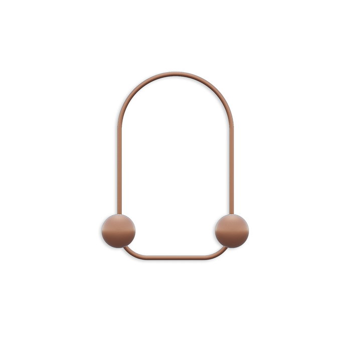 Wallity Frog-C Gancho de Pared de Metal Cobre Wallity Frog-C Gancho de Pared de Metal Cobre